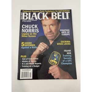 Black Belt Magazine: November 2004 - Chuck Norris Frank Mir